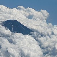 雲海と富士山